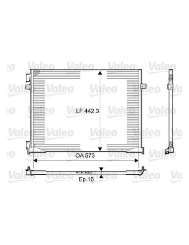 Condenseur Valeo 814172