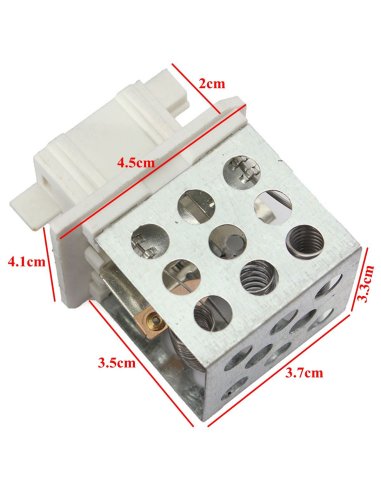 Resistance commande de chauffage Peugeot 206