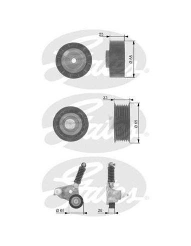 Kit courroie d'accessoires KHV178