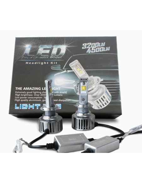 KIT Phare H1 LED Ampoule H1 G1 45W 6000K