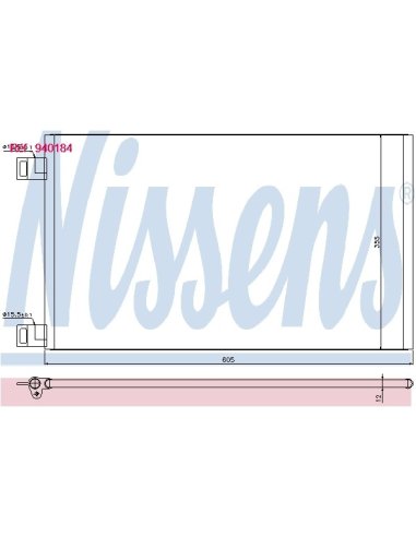 Condenseur Nissens 940184